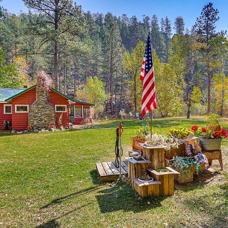 Historic Keystone Cabin Near Mount Rushmore! Exterior foto