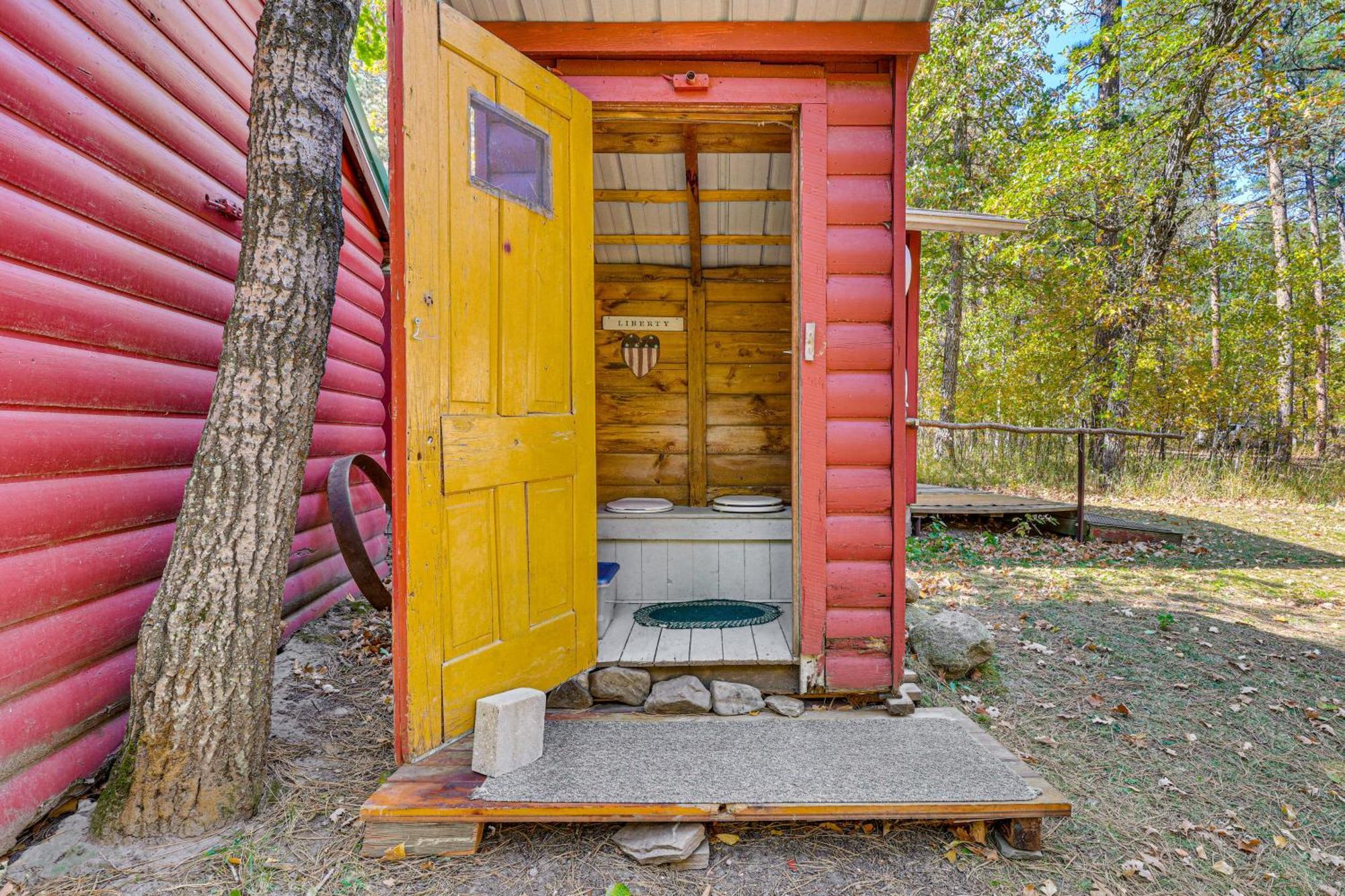 Historic Keystone Cabin Near Mount Rushmore! Exterior foto